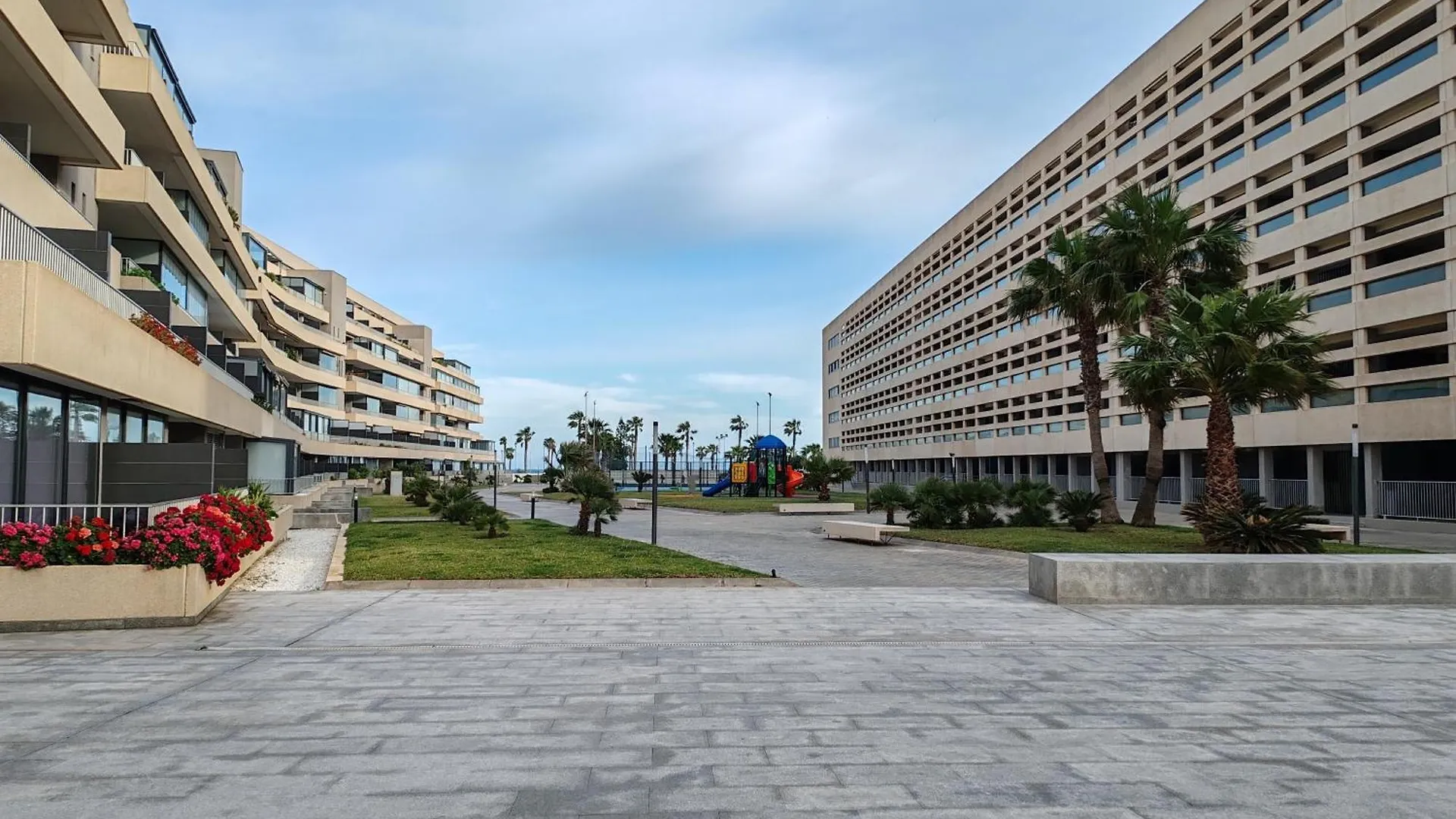 Sybarix Beach: 1ª Linea De Playa Roquetas de Mar Apartament