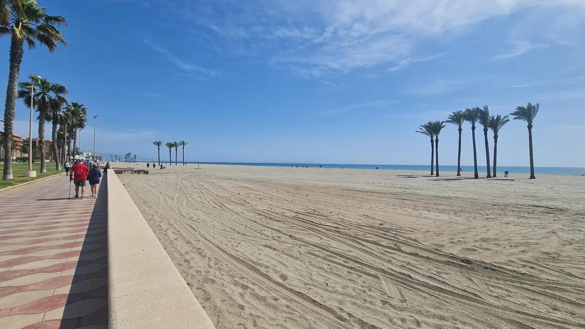 Apartament Sybarix Beach: 1ª Linea De Playa Roquetas de Mar Hiszpania