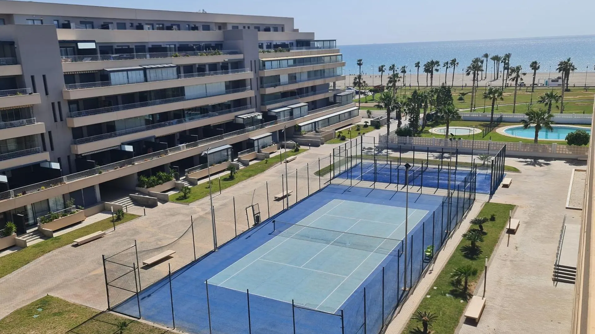 Sybarix Beach: 1ª Linea De Playa Roquetas de Mar Apartament