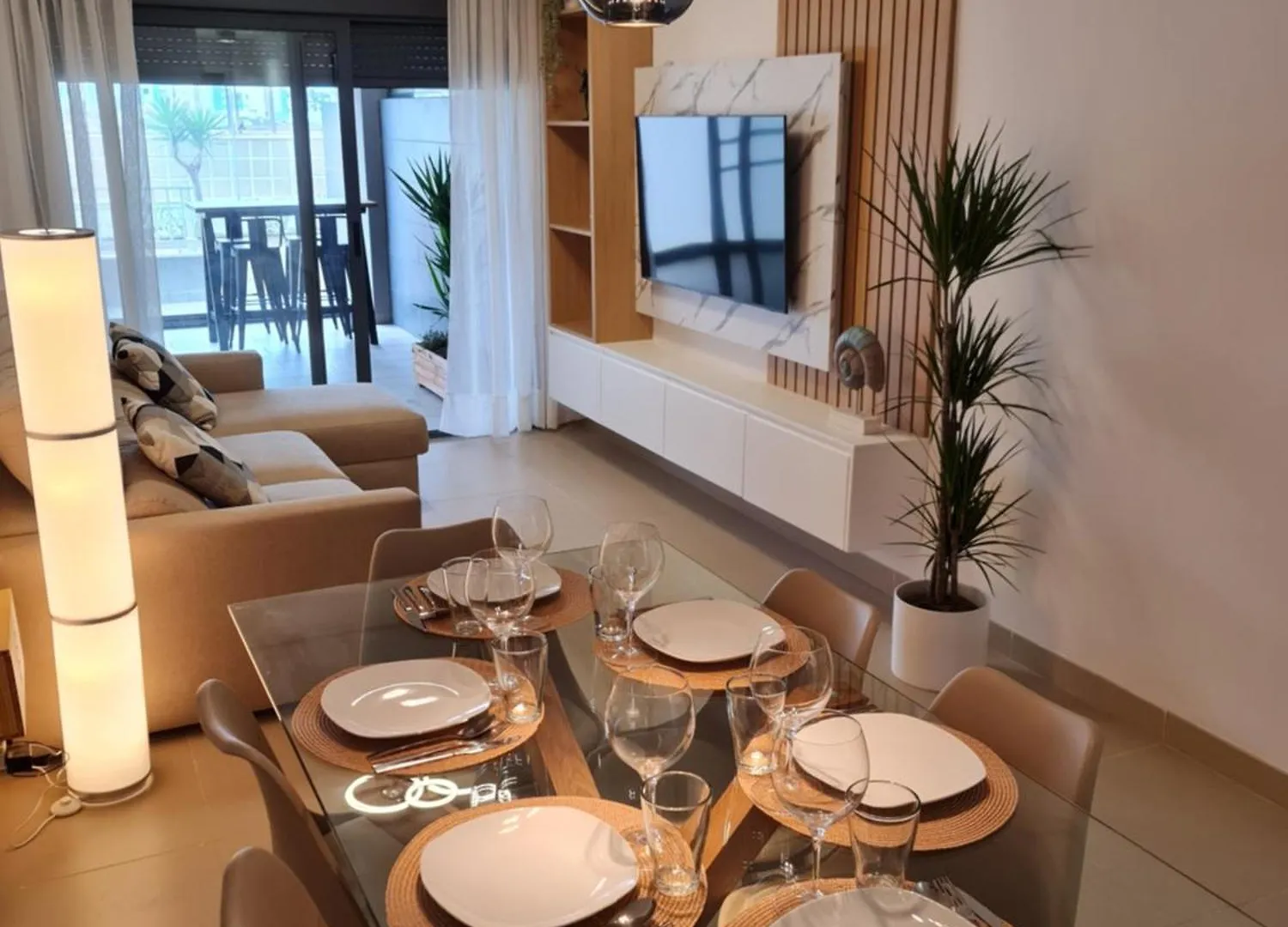 Apartment Sybarix Beach: 1ª Linea De Playa Roquetas de Mar Spain