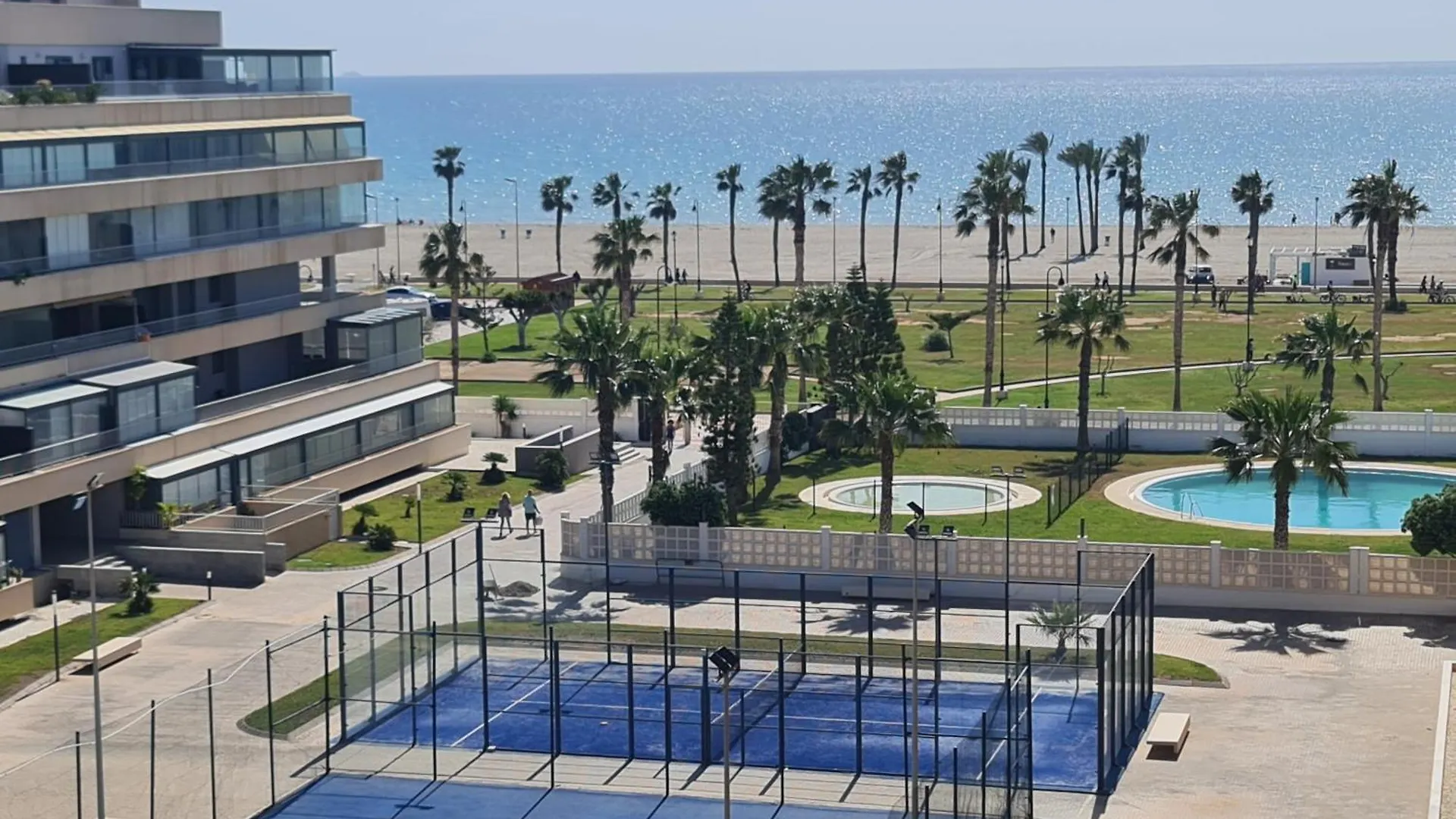 Apartment Sybarix Beach: 1ª Linea De Playa Roquetas de Mar