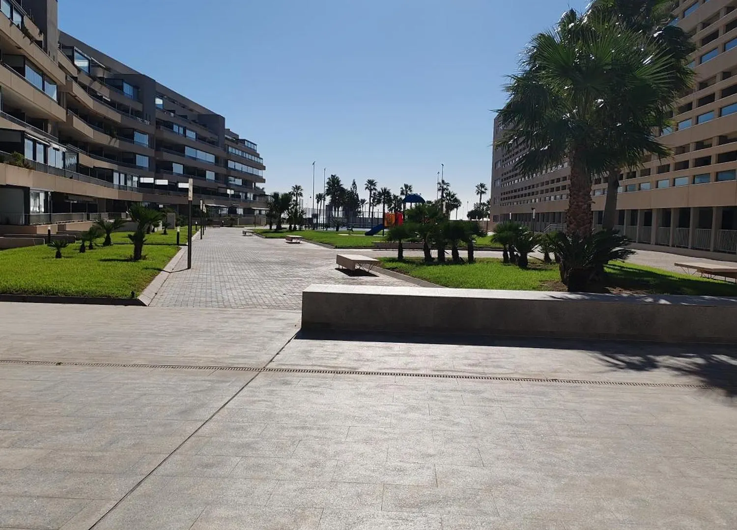 Sybarix Beach: 1ª Linea De Playa Roquetas de Mar Spain
